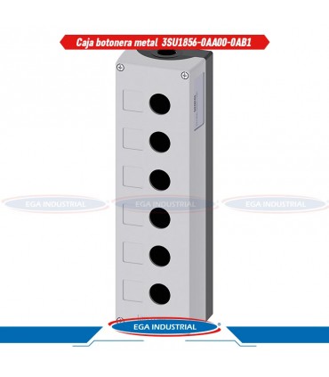 Caja botonera metal  3SU1856-0AA00-0AB1 SIEMENS