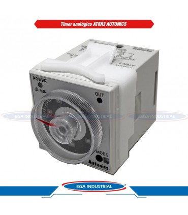 Timer analógico AT8N-2 AUTONICS