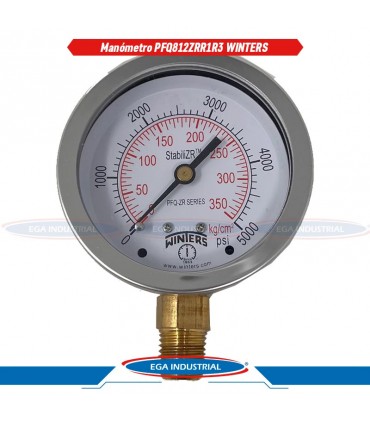Manómetro PFQ812ZRR1R3 WINTERS