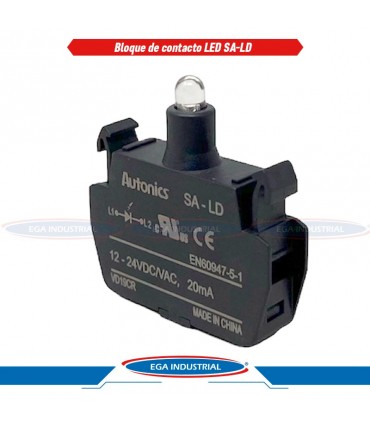 Bloque de contacto LED SA-LD AUTONICS