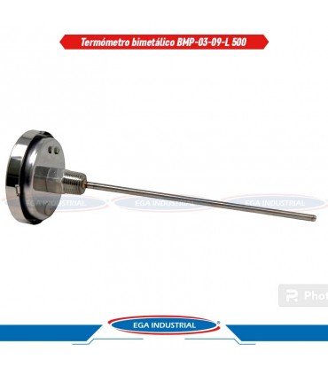 Termómetro bimetálico BMP-03-09-L 500 DEWIT