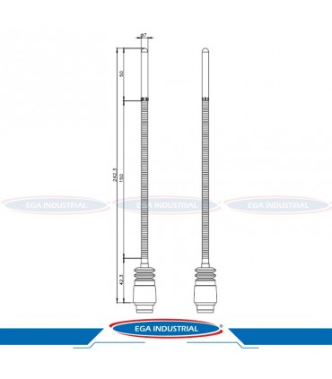 Cabeza de accionamiento varilla 3SE5000-0AR04 SIEMENS