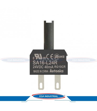 Bloque LED rojo SA16-L24R AUTONICS