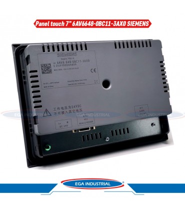 Panel touch 7" 6AV6648-0BC11-3AX0 SIEMENS