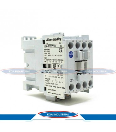 Contactor 3P, 23A, 240VCA 100-C23A10 ALLEN BRADLEY