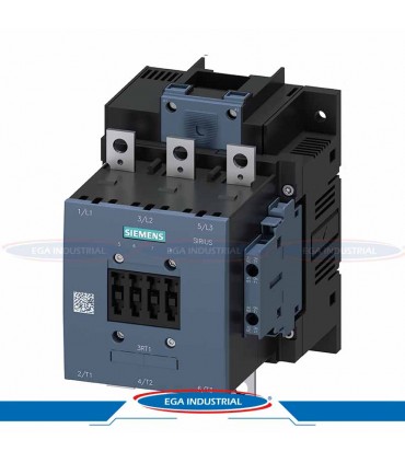 Contactor 3P, 185A, 440VAC, 3RT1056-6AR36