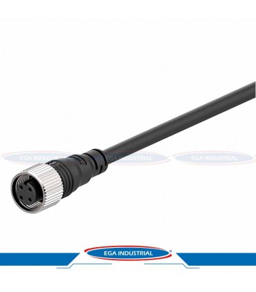 Cable conector M12, 4 pines hembra, CID3-2 AUTONICS