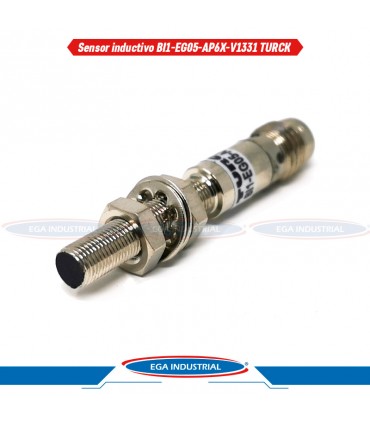 Sensor inductivo BI1-EG05-AP6X-V1331 | 4608640 TURCK