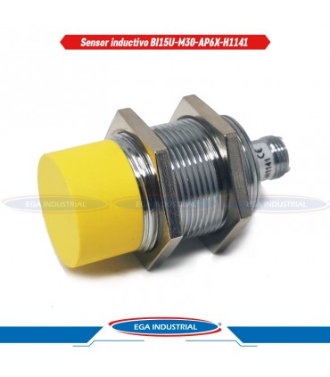 Sensor inductivo BI15U-M30-AP6X-H1141 | 1636732 TURCK