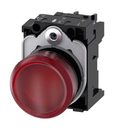 Lámpara piloto roja 24V 3SU1102-6AA20-1AA0 SIEMENS