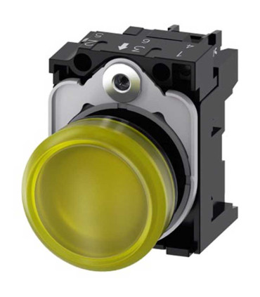 Lámpara piloto amarilla 110V 3SU1103-6AA30-1AA0 SIEMENS