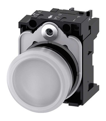 Lámpara piloto blanca 110V 3SU1103-6AA60-1AA0 SIEMENS