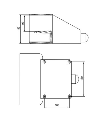 Interruptor de pedal CFS-602 CNTD