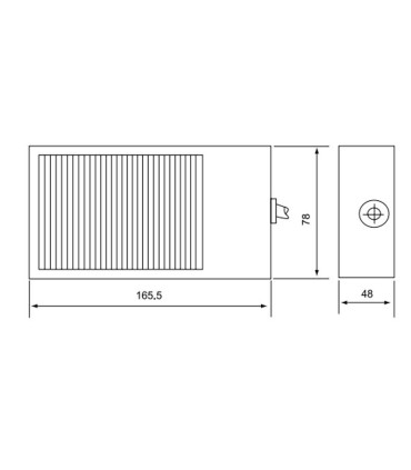 Interruptor de pedal mini CFS-1 CNTD