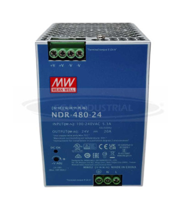 Fuente de alimentación NDR-480-24 MEAN WELL
