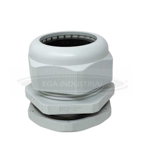 Conector glándula de plástico para cable BSP-2"