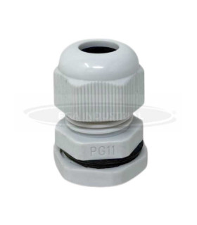 Conector glándula de plástico para cable PG11