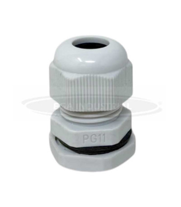 Conector glándula de plástico para cable PG11