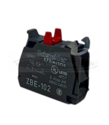 Bloque de contacto normalmente cerrado ZBE-102 SCHNEIDER