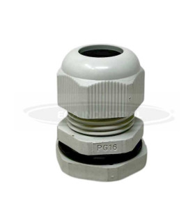 Conector glándula de plástico para cable PG16