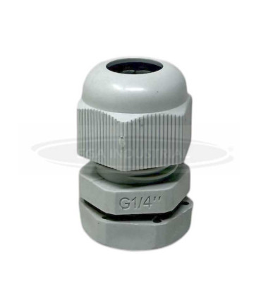Conector glándula de plástico para cable G1/4