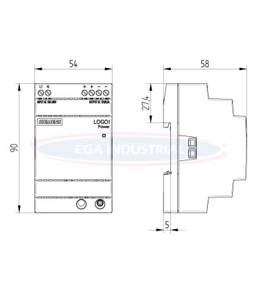 Fuente de alimentación 6EP3322-6SB00-0AY0 SIEMENS