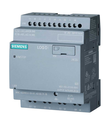Modelo SIEMENS LOGO! 6ED1052-2CC08-0BA2 - Módulo Lógico Industrial | Distribuidor Autorizado