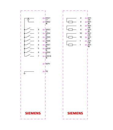 Diagrama de Conexiones del Modelo SIEMENS LOGO! 6ED1052-2CC08-0BA2 | Fácil Instalación y Mantenimiento