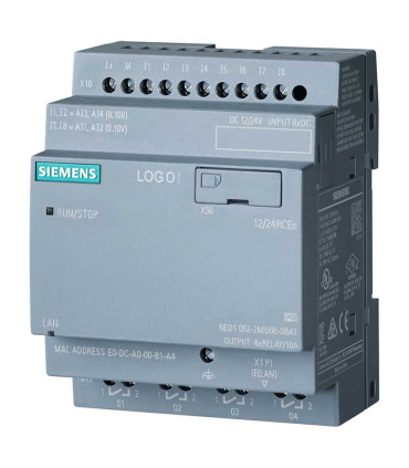 Modelo SIEMENS 6ED1052-2MD08-0BA1 - Módulo Lógico Industrial Robusto | Distribuidor Autorizado