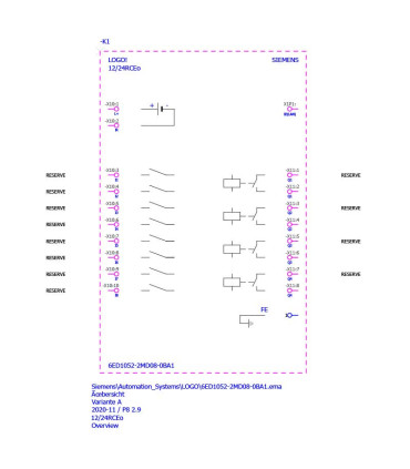 Diagrama de Conexiones del Modelo SIEMENS 6ED1052-2MD08-0BA1 | Fácil Instalación y Mantenimiento