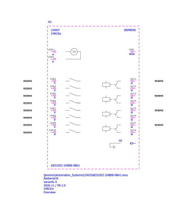 Diagrama de Conexiones del Modelo SIEMENS 6ED1052-2HB08-0BA1 | Fácil Instalación y Mantenimiento