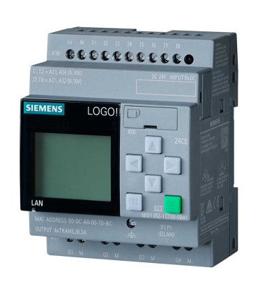 Modelo SIEMENS 6ED1052-1CC08-0BA1 - Módulo Lógico Industrial | Distribuidor Autorizado