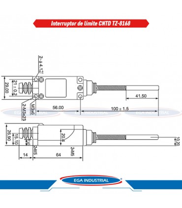 Interruptor limite TZ-8168 CNTD