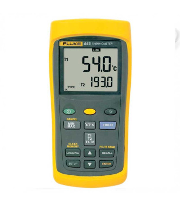 Modelo FLUKE 54-II B - Termómetro Digital con Registro de Datos