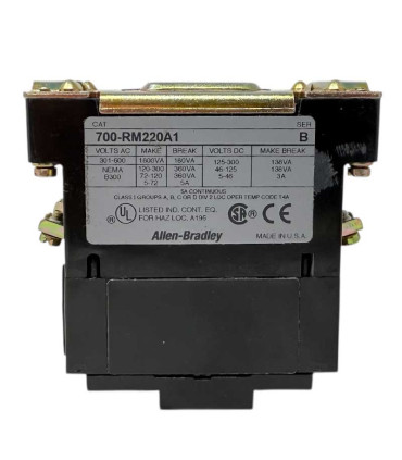 Relevador NEMA 700-RM220A1 ALLEN BRADLEY