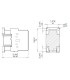 Dimensiones CWM9-10-30D23