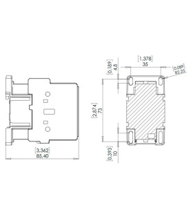 Dimensiones CWM9-10-30D23