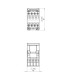 Contactor 3P, 9A, 220VCA CWM9-10-30D23 WEG