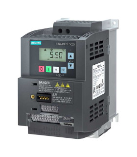 variador 1.5 hp 220v, 6sl3210-5bb21-1uv1, sinamics v20 1.1 kw, variador monofásico a trifásico 230v