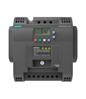Variador Siemens V20 6SL3210-5BB22-2UV0 (3 HP, 2.2 kW): 1 AC 200–240 V → 3 AC 230 V,