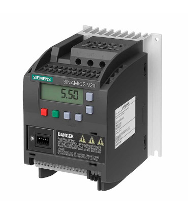 Siemens SINAMICS V20 6SL3210-5BE17-5UV0 – Variador 1 HP 440 V