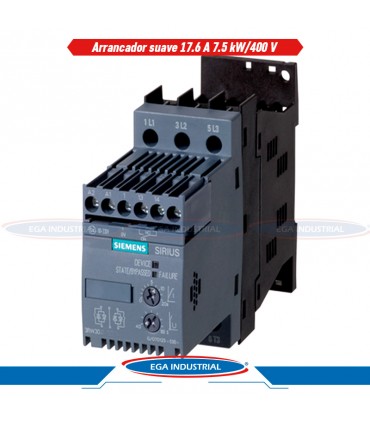 Arrancador suave 3RW30181BB14 SIEMENS