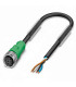 Cable para sensor SAC-4P- 5,0-PUR/M12FS 1668124 PHOENIX CONTACT