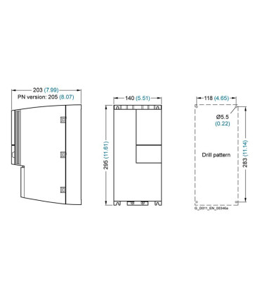 Variador SINAMICS G120C 18.5kW (25HP) 3AC 380-480V 6SL3210-1KE23-8UP1 SIEMENS
