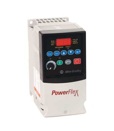 Allen-Bradley 22A-B2P3F104 Variador PowerFlex 4 0.5HP 240V 3F con Filtro