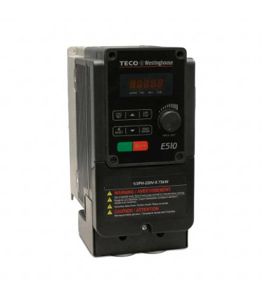 TECO E510-203-H1-U Variador E510 3 HP 230V 1F