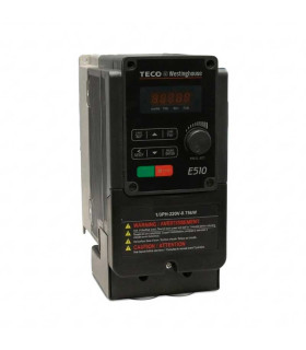 TECO E510-201-H3-U Variador 1 HP 220V Trifásico