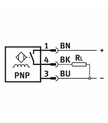 Sensor Inductivo Festo SIEN-M8B-PS-S-L M8 1.5mm PNP NA Conector