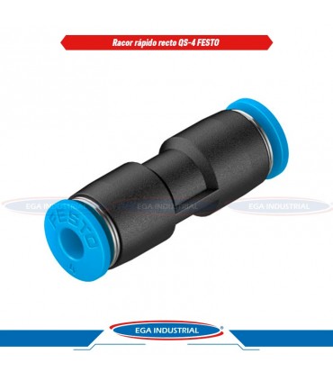 Racor rápido recto QS-4 | 153031 FESTO