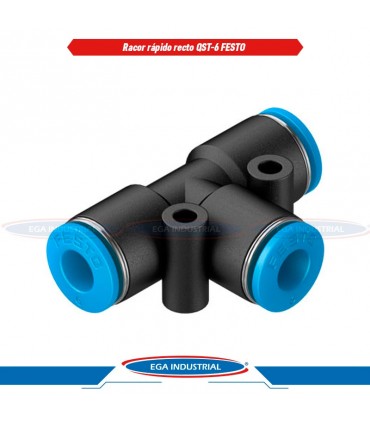 Racor rápido en "T" QST-6 / 153129 FESTO